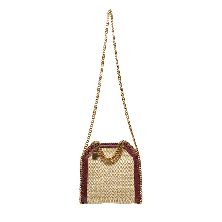 Falabella Tiny Raffia Bag