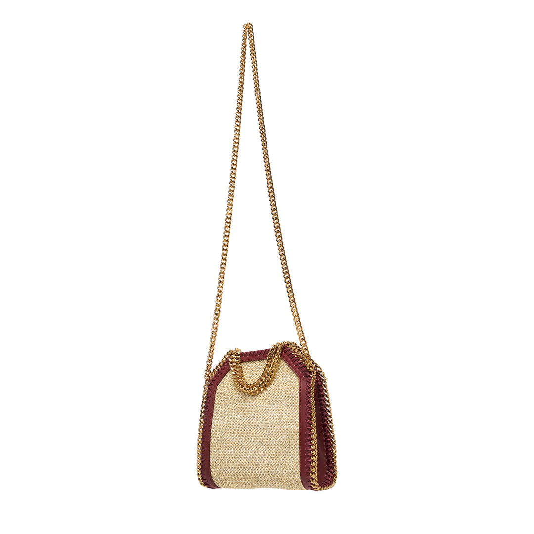 Falabella Tiny Raffia Bag