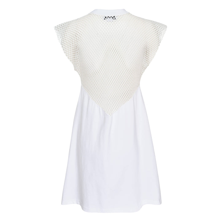 Net Hybrid T-Shirt Dress