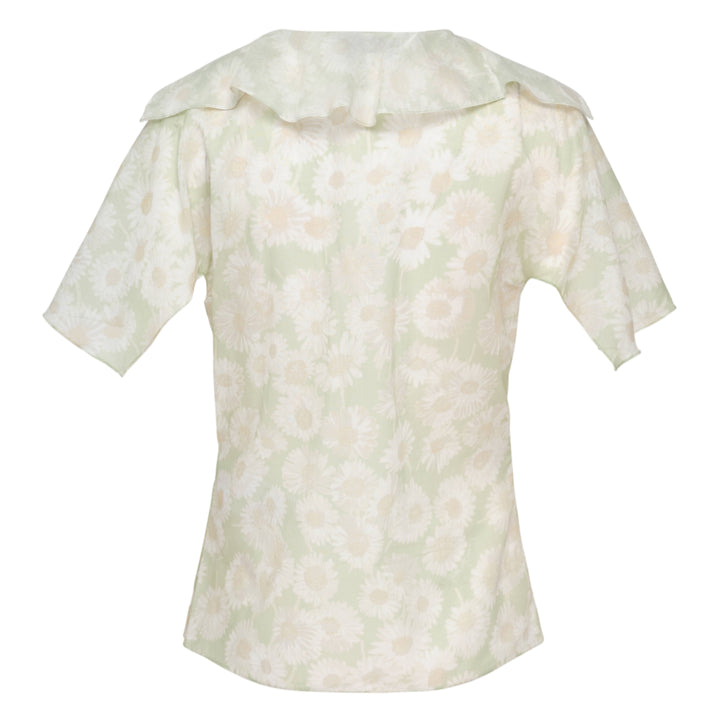 Daisy Print Woven Top
