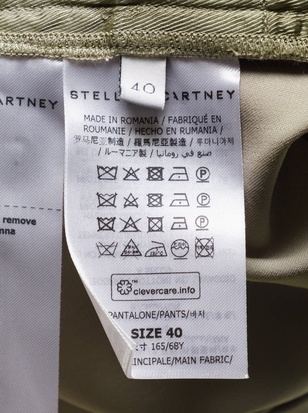 Stella McCartney Mid Rise Balloon Tailored Pants - view 3