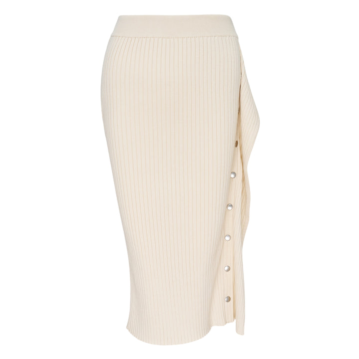 Detailed Textured Knit Skirt