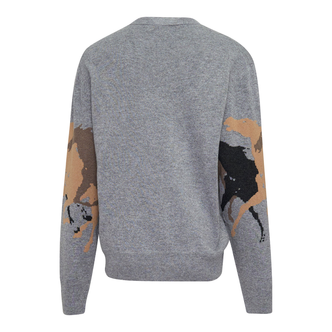 Racing Horses Knit Jumper