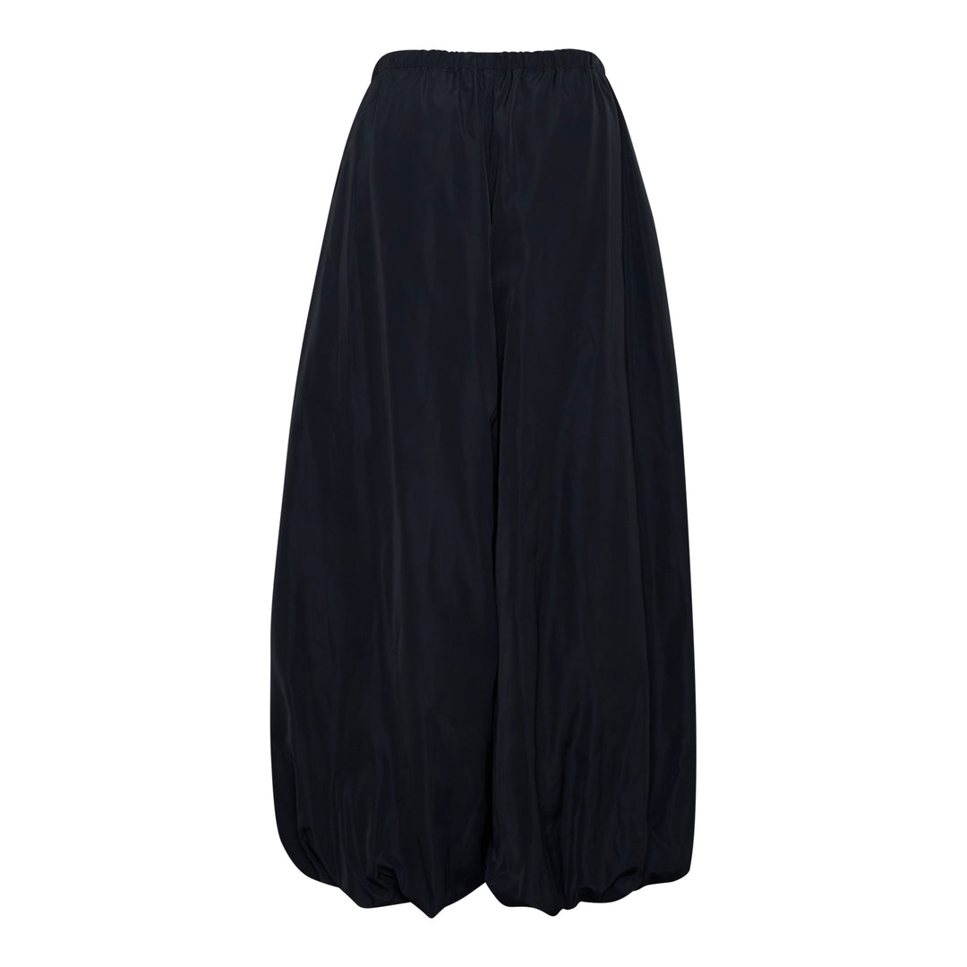 Tucked Balloon Cropped Pants