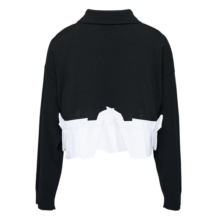 Tucked Docked Hem Cardigan