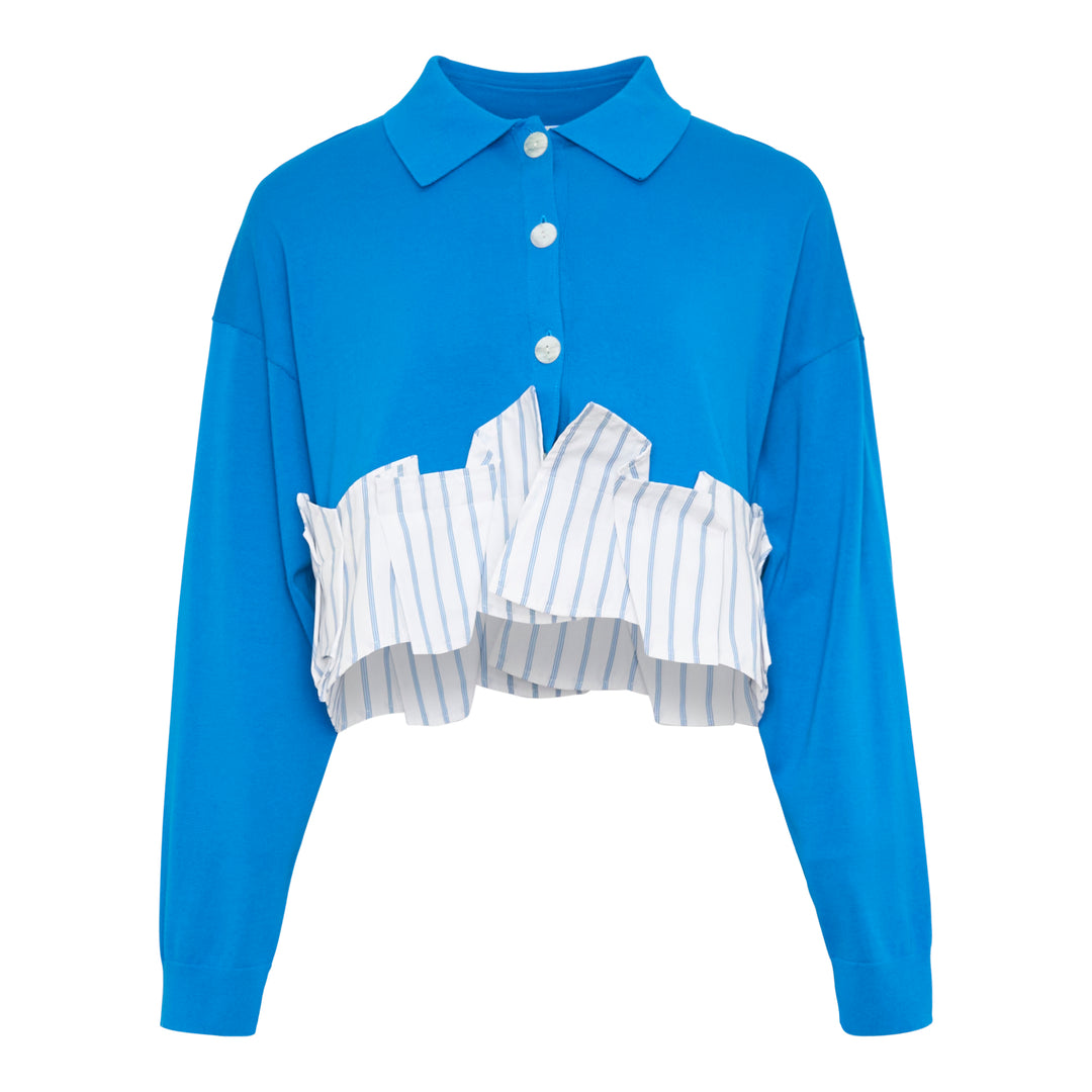 Tucked Docked Hem Cardigan