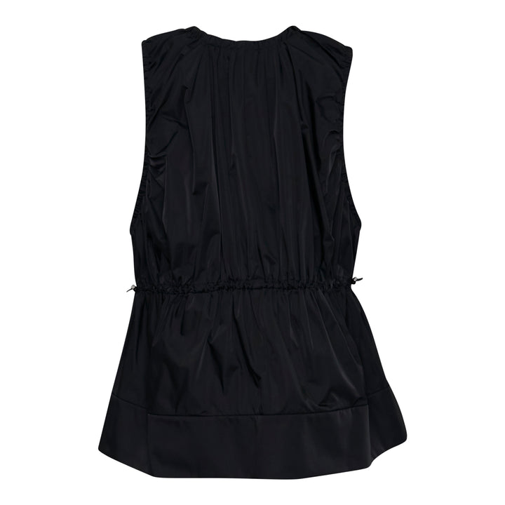 Gathered Sleeveless Vest