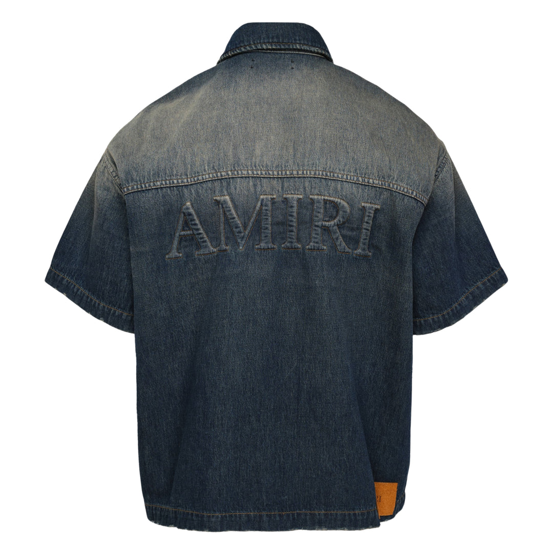 Short Sleeve Denim Shirt