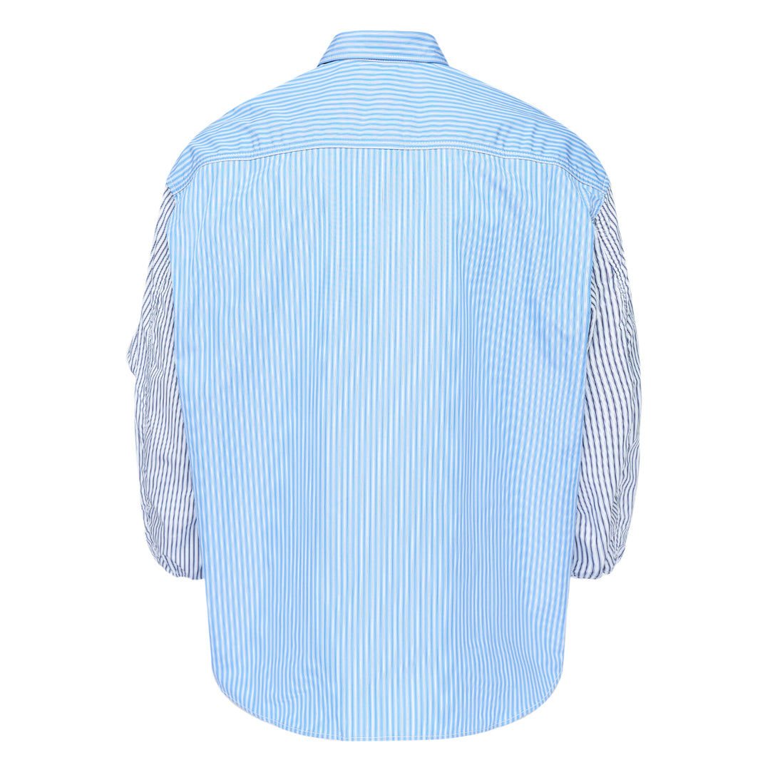 Cotton Stripe Long Sleeve Shirt