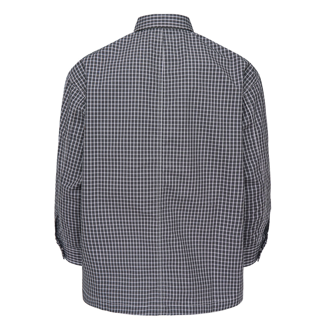 Cotton Check Long Sleeve Shirt