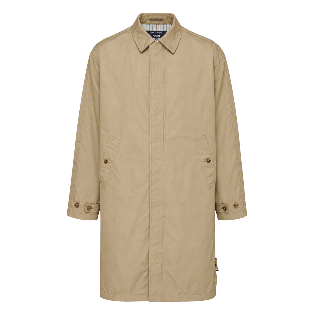 Cotton Polyester Gabardine Coat