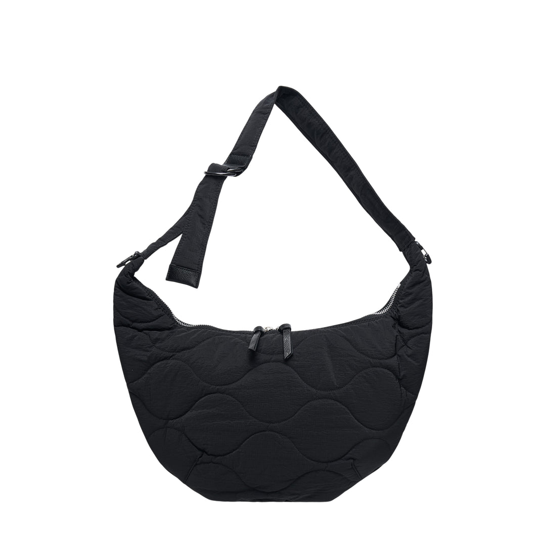 Nylon Ripstop Quilted Crossbody Bag