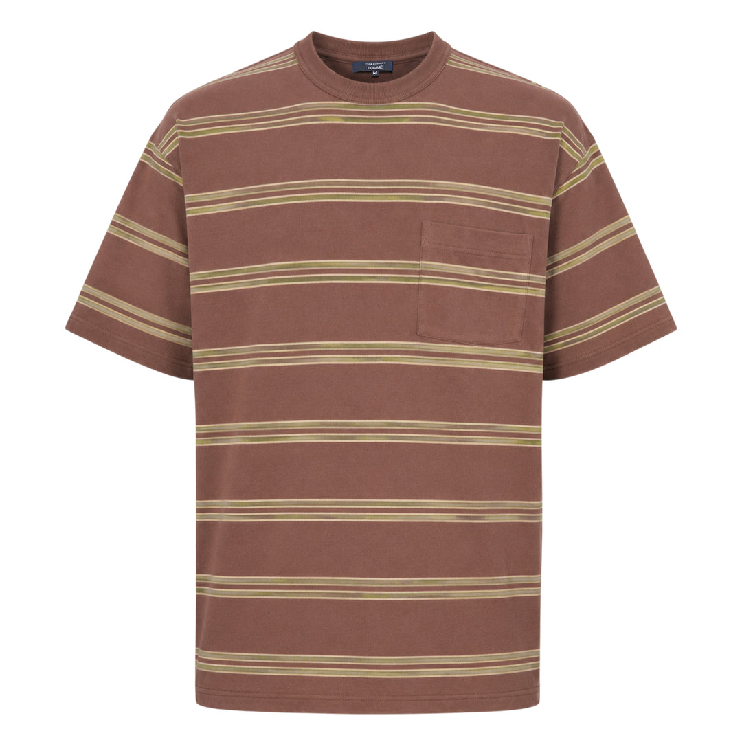 Cotton Jersey Stripe Tee