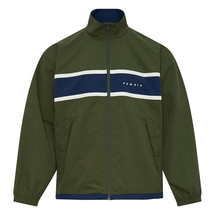 Paneled Nylon Jacket