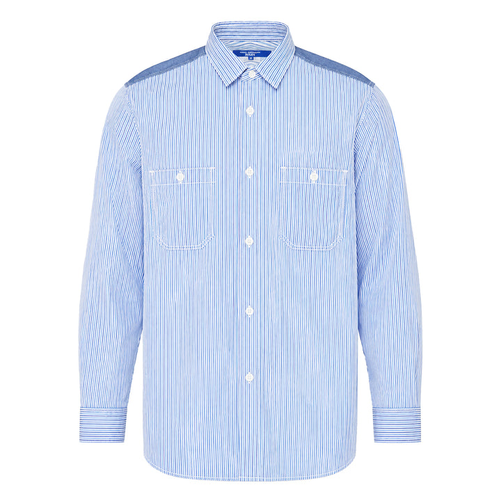 Cotton Stripe Long Sleeve Shirt