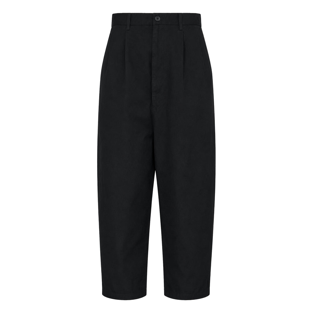 Garment Dyed Pleated Pants
