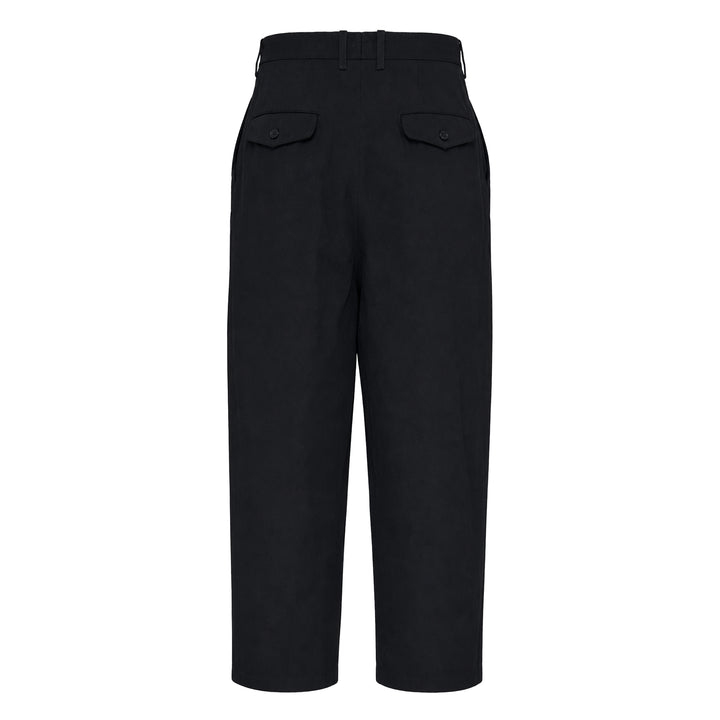 Garment Dyed Pleated Pants