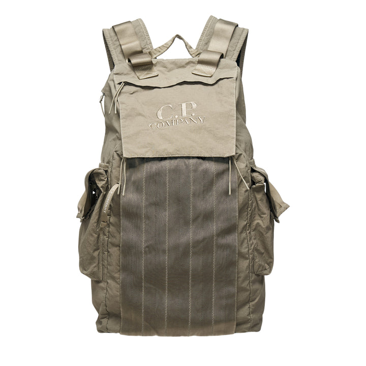 Herringbone Mixed Backpack