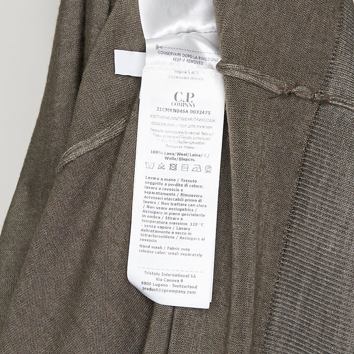 Merino Wool Re-Colour Crewneck Sweater