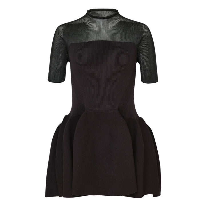 Lucent Décolletage Short Sleeve Top
