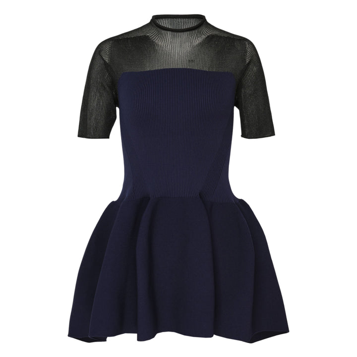 Lucent Décolletage Short Sleeve Top