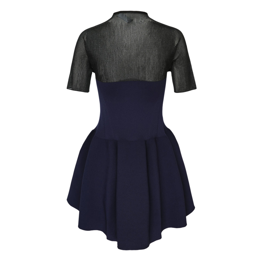 Lucent Décolletage Short Sleeve Top