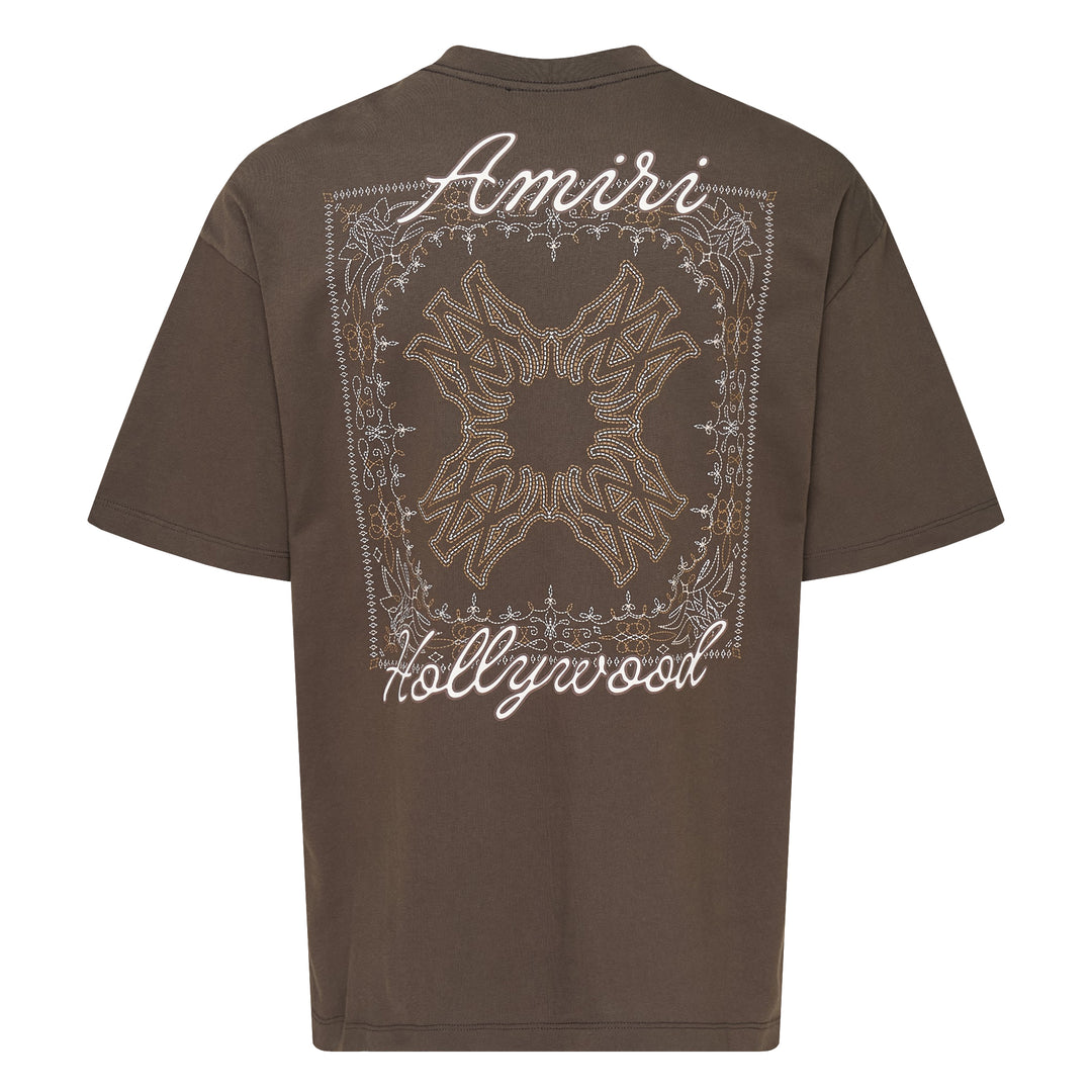 Quad Bandana Oversized Tee