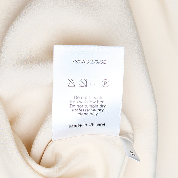 Layered Blouse with Tucked Hem