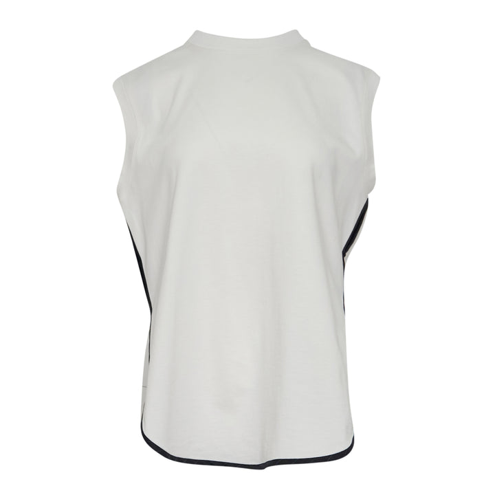 Cotton Tank Top in White