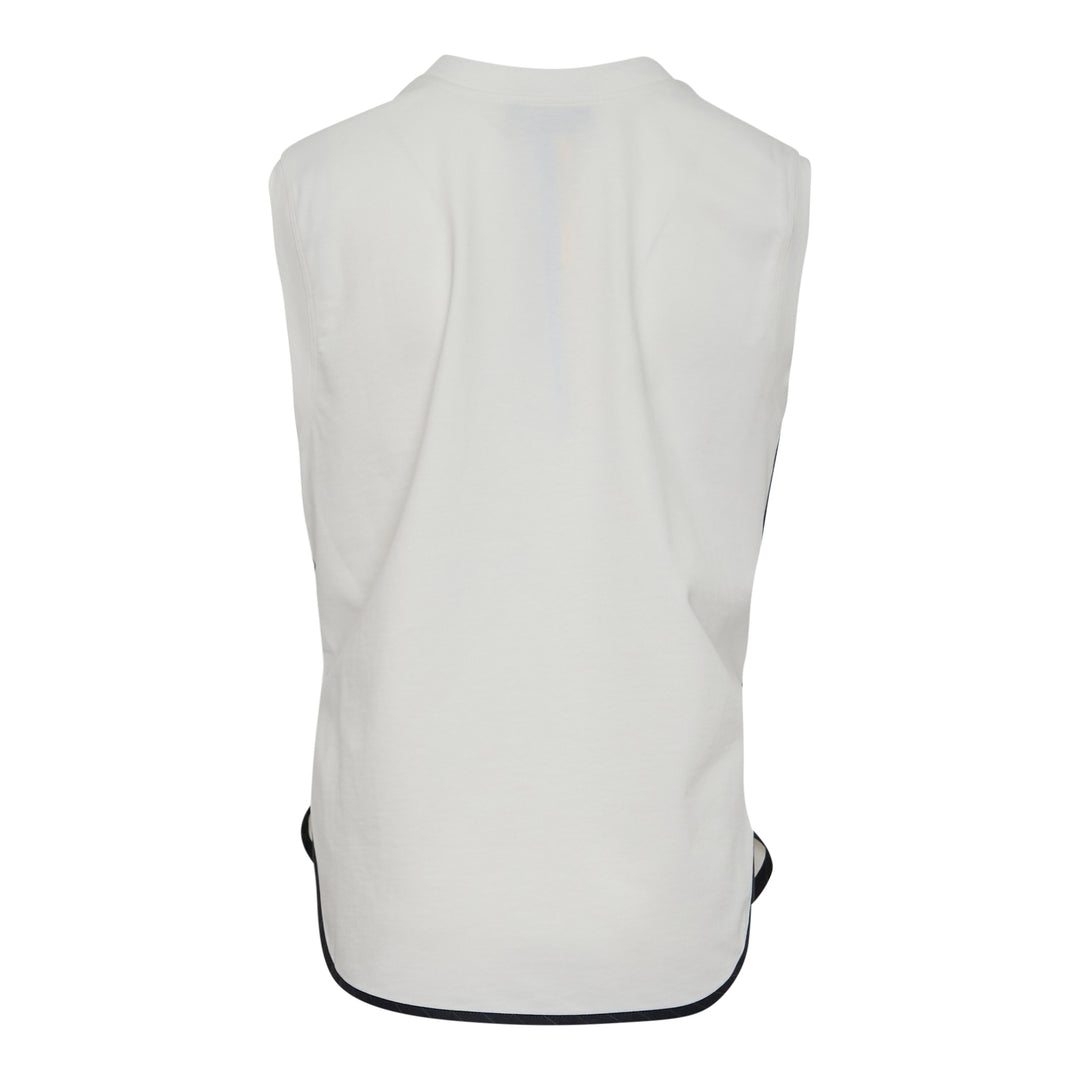Cotton Tank Top in White