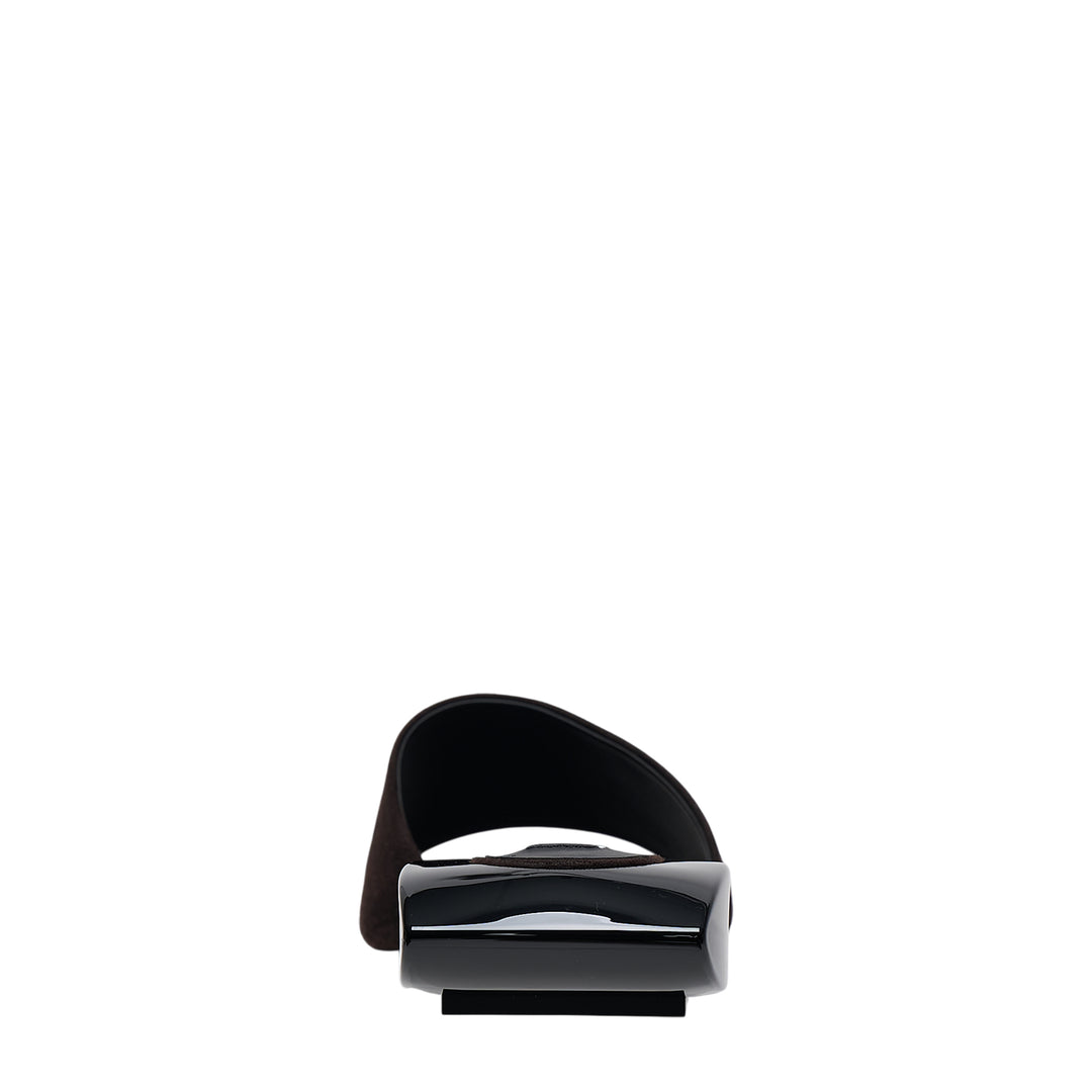 Ellipse Suede Mules