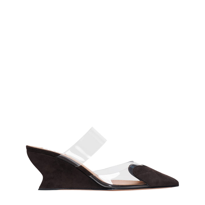 Le Coeur Wedge Mules 60