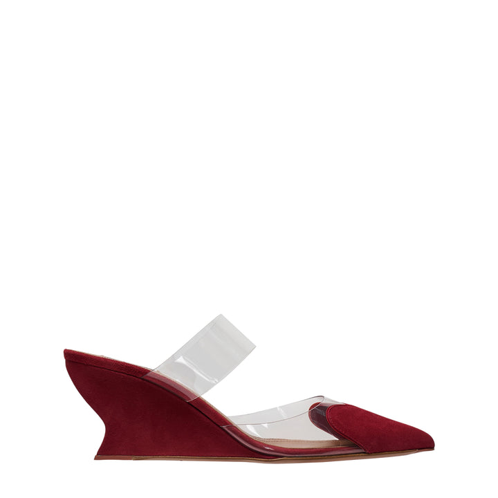 Le Coeur Wedge Mules 60
