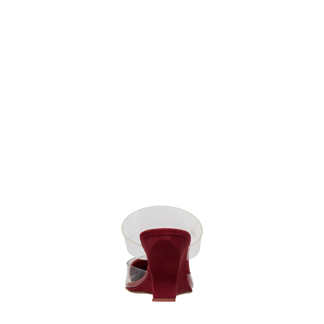 Le Coeur Wedge Mules 60