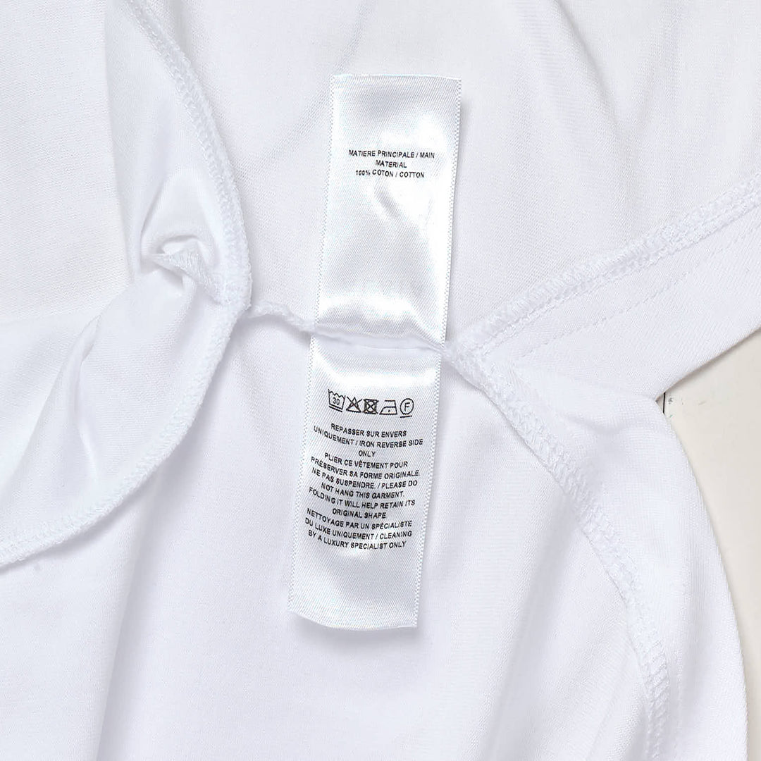 Triangle Asymmetric Cotton Jersey Tee