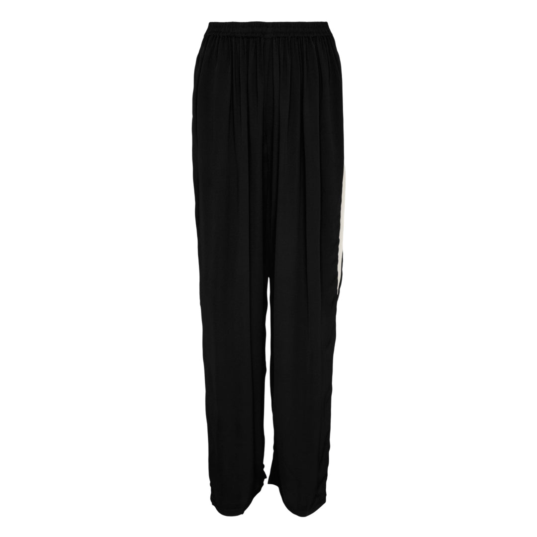Straight Viscose Cady Pants