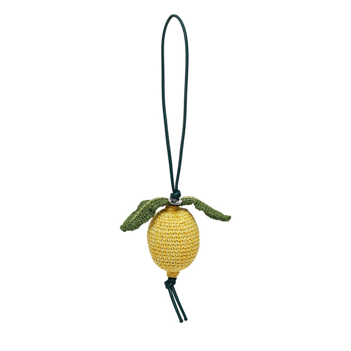 Lemon Mercerised Cotton Charm