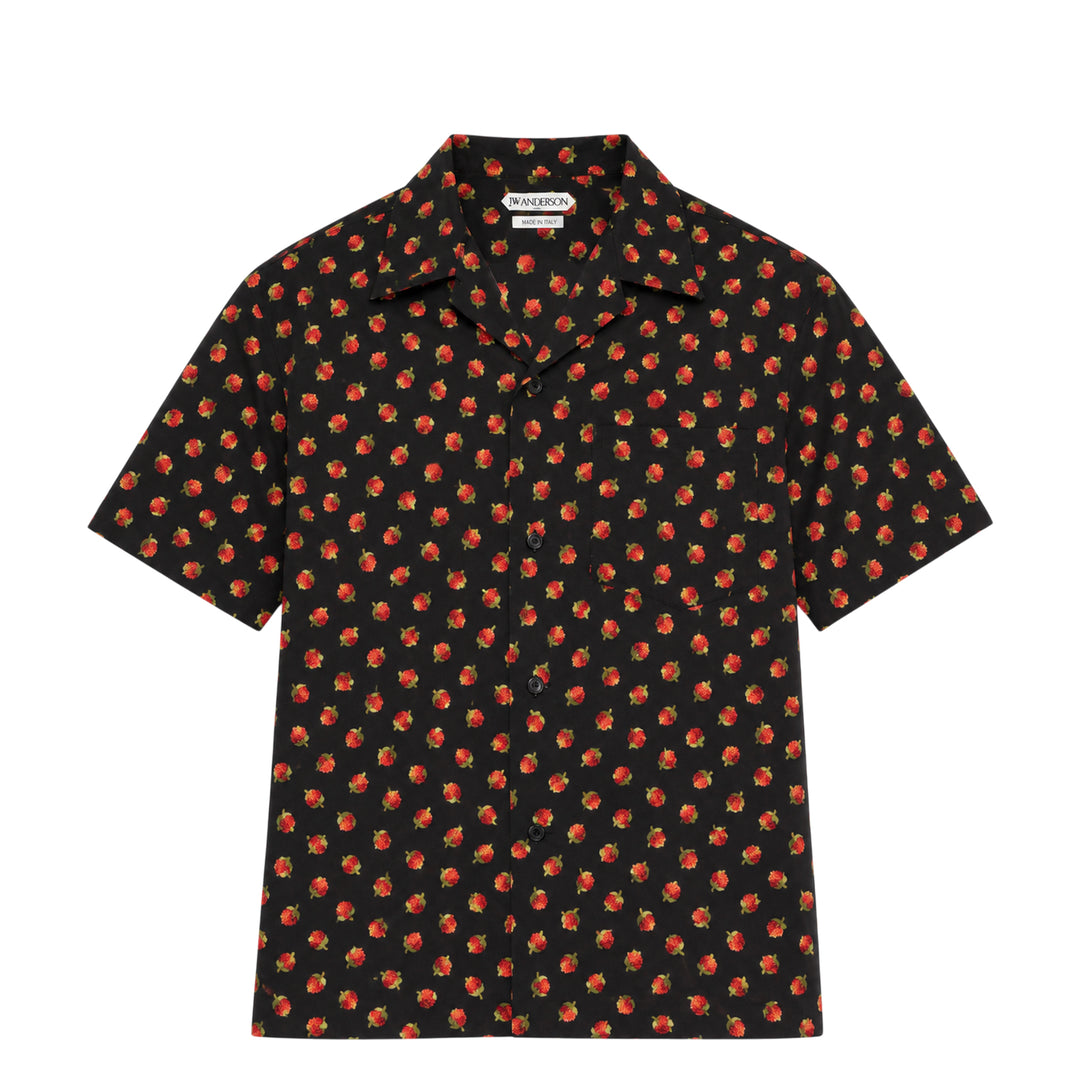 Short Sleeve Camp Collar Shirt