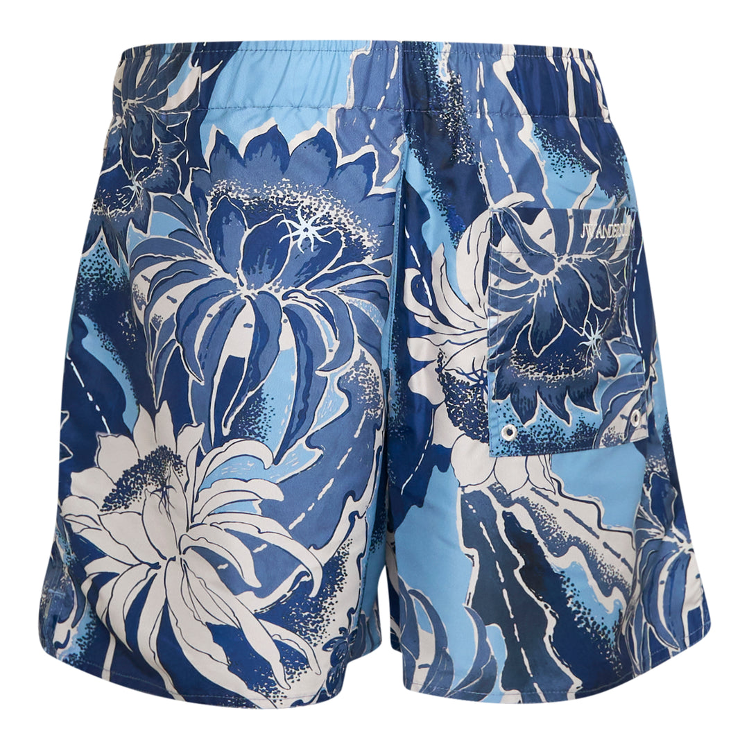 Hawaiian Print Swim Shorts