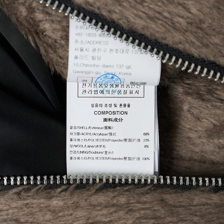 Shaggy Faux Fur Blouson