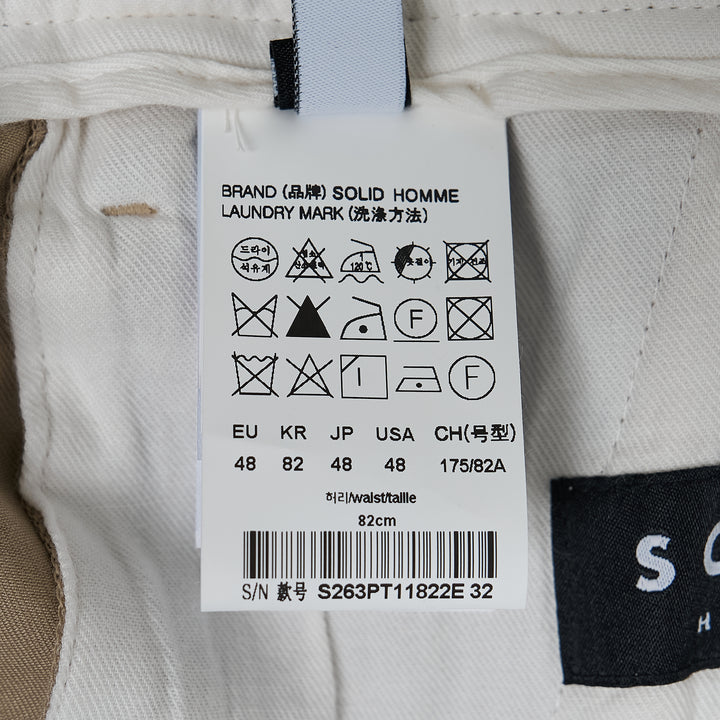 Cotton Chino Pants