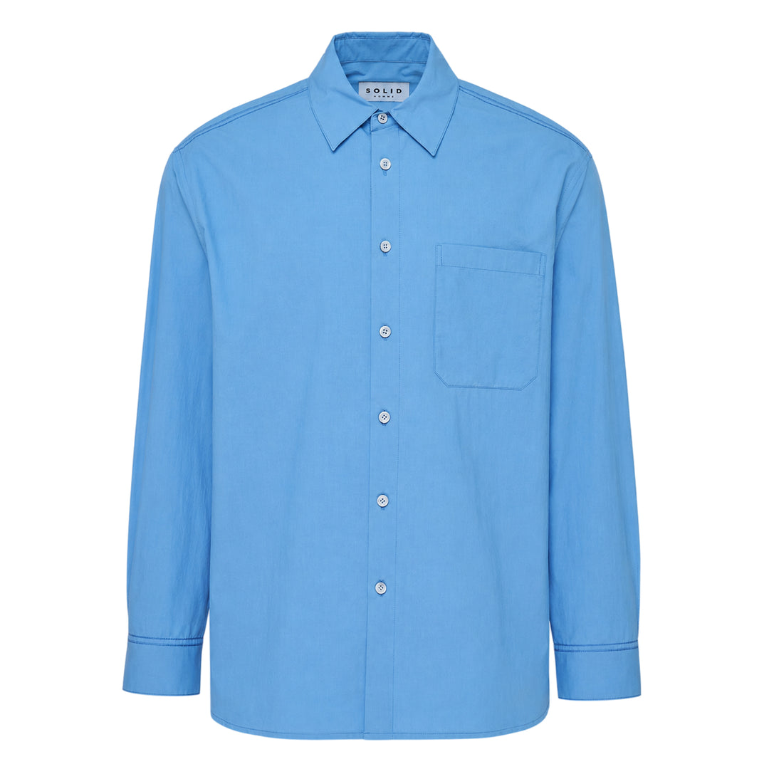 Long Sleeve Pin Tuck Shirt