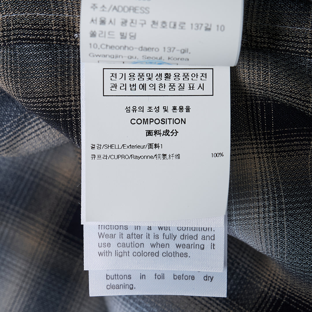Illusion Plaid Long Sleeve Shirt