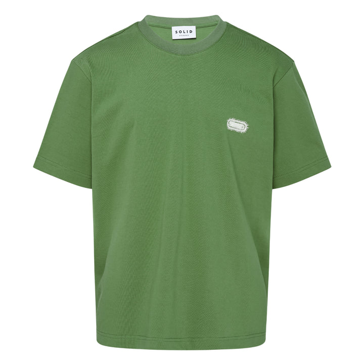 Logo Tee With Hairy Flocking