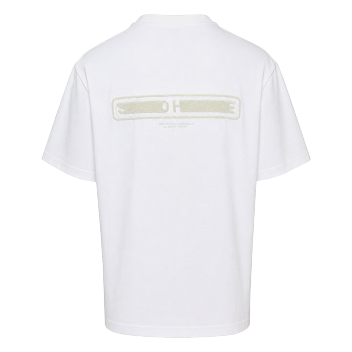 Logo Tee With Hairy Flocking