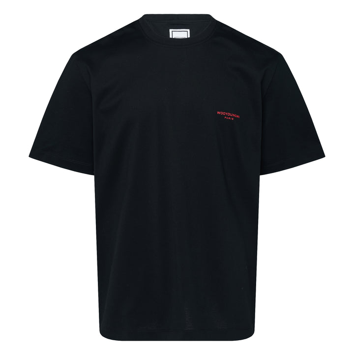 Fuzzy Embroidery Logo Tee