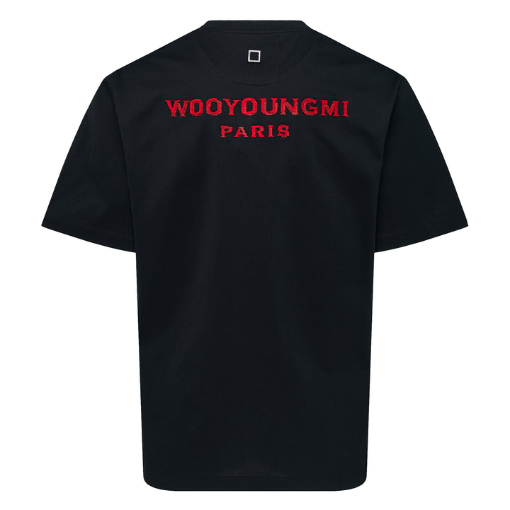 Fuzzy Embroidery Logo Tee