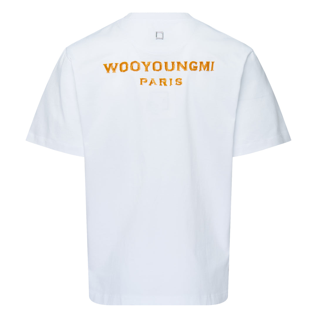 Fuzzy Embroidery Logo Tee