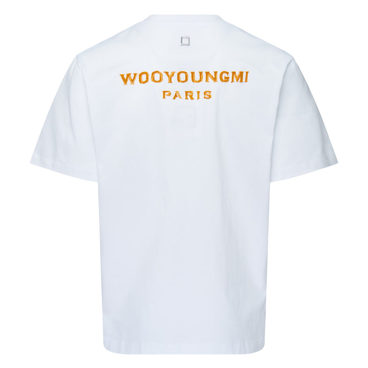 Fuzzy Embroidery Logo Tee