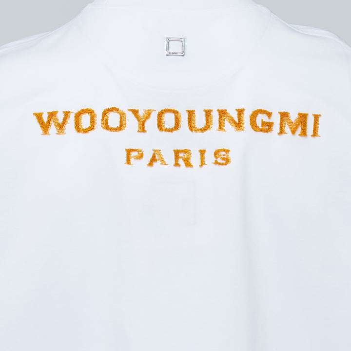 Fuzzy Embroidery Logo Tee